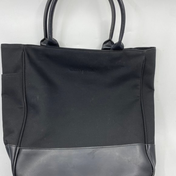 Calvin Klein Black Large Fabric Shoulder Bag - Picture 2 of 10